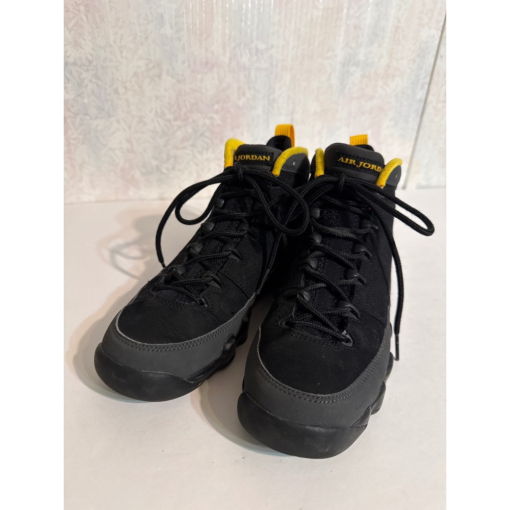 Jordan 9 Retro University Gold Black Charcoal 302359-070 GS 4.5Y